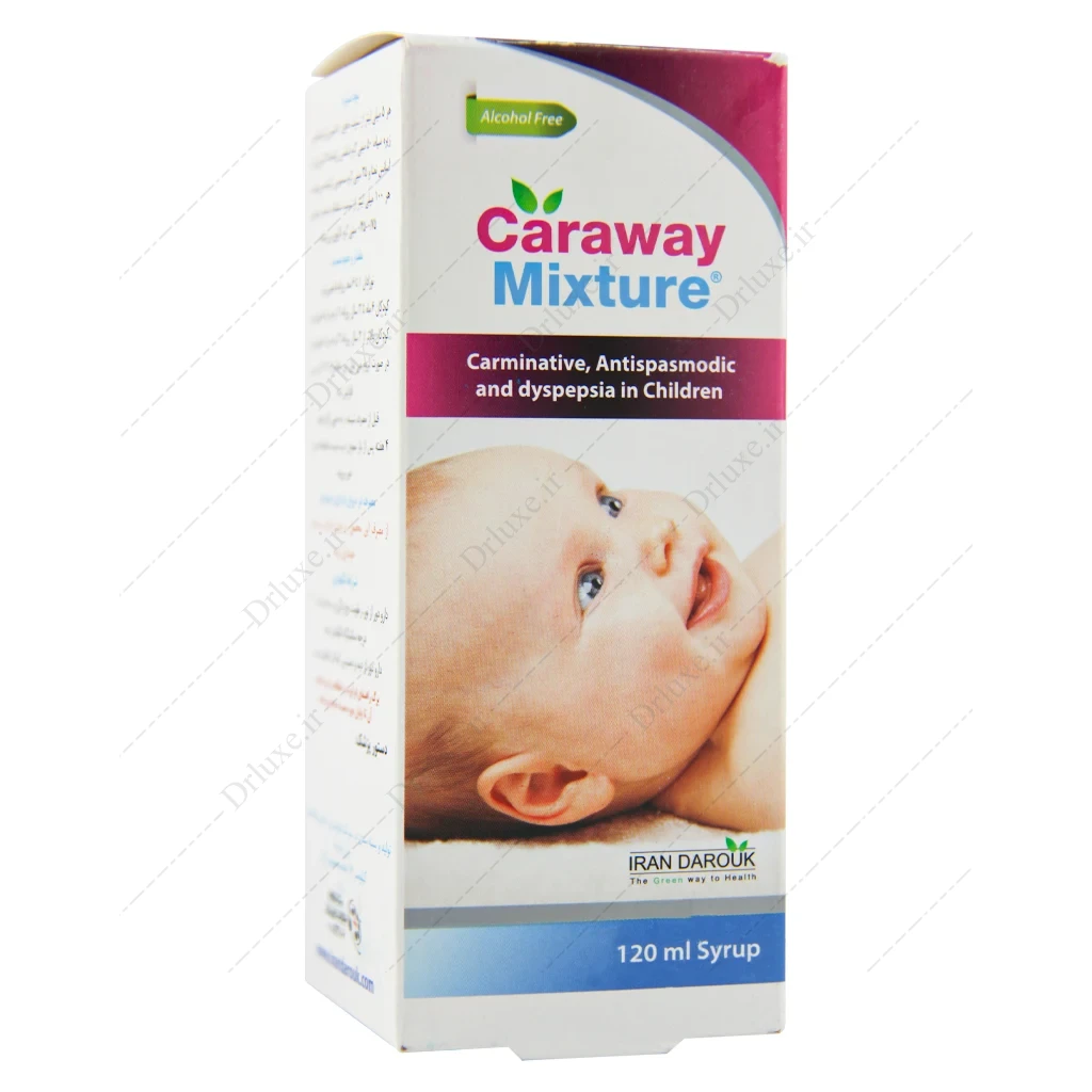 شربت ضد نفخ کاراوی میکسچر ایران داروک